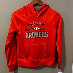 NFL Girls Denver Broncos Football Hoodie